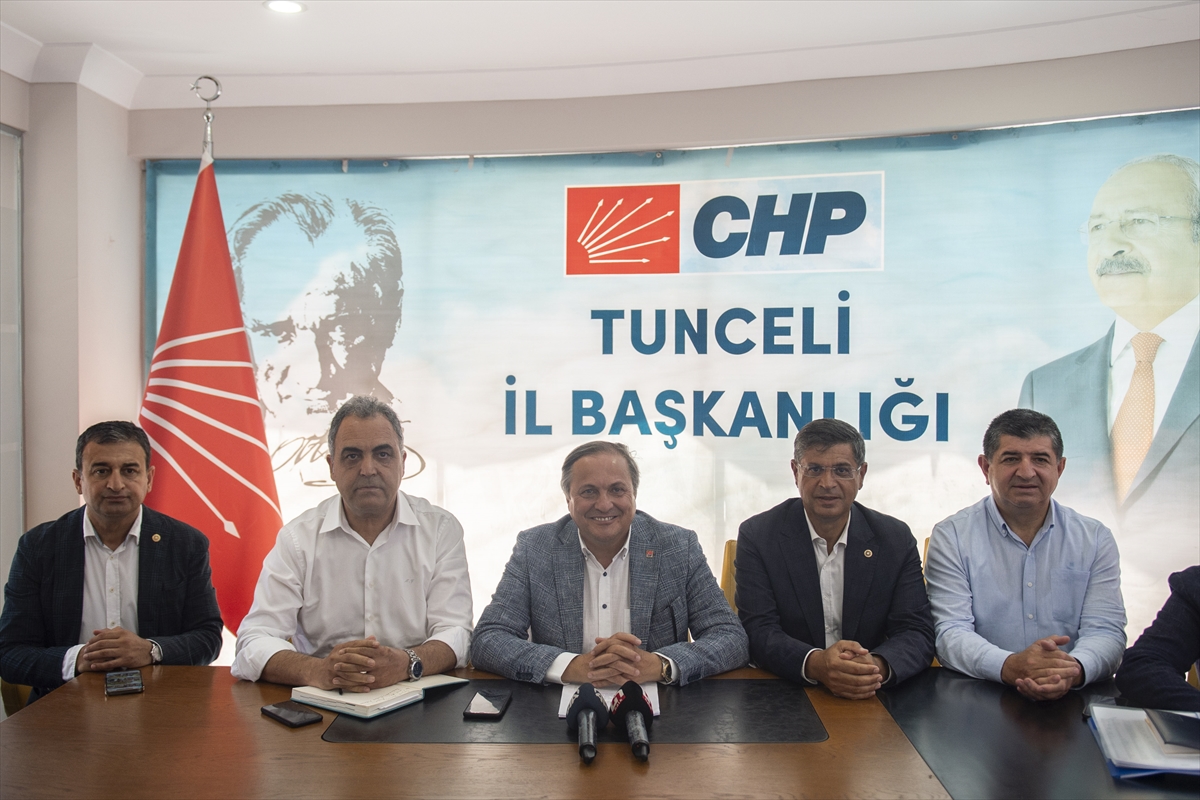 CHP Genel Başkan Yardımcısı Seyit Torun, Tunceli'de konuştu:
