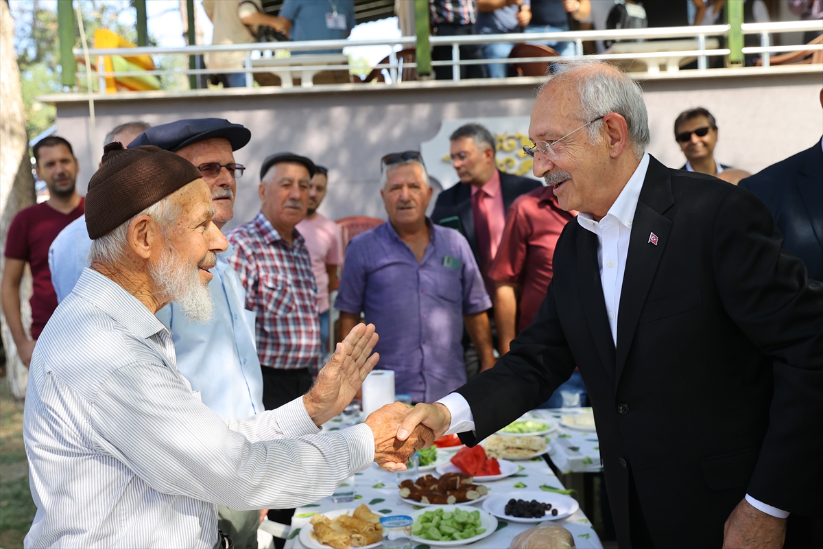 CHP Genel Başkanı Kılıçdaroğlu, Edirne'de çiftçilerle bir araya geldi: