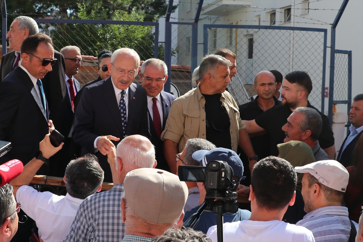 CHP Genel Başkanı Kılıçdaroğlu, Havza'daki Atatürk Evi'ni ziyaret etti: