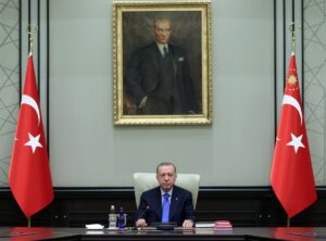 ANKARA (AA) – Cumhurbaşkanlığı Kabinesi, Cumhurbaşkanı Recep Tayyip Erdoğan başkanlığında