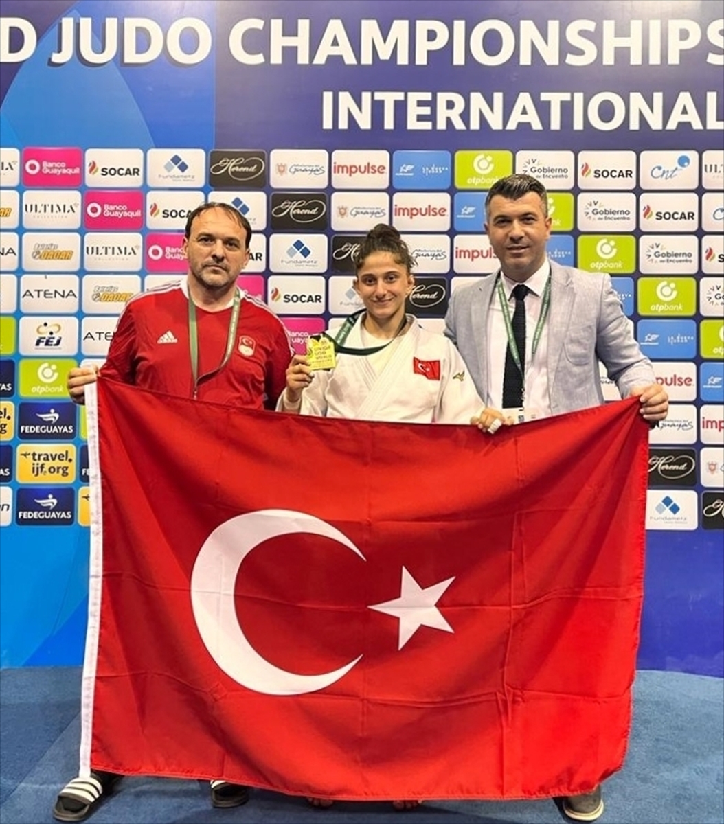 Gençler Dünya Judo Şampiyonası'nda milli sporcu Yıldız, altın madalya kazandı