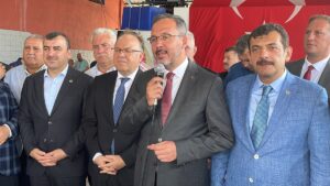 ZONGULDAK (AA) – Gençlik ve Spor Bakanı Mehmet Muharrem Kasapoğlu,