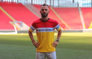 İZMİR (AA) – Spor Toto 1. Lig ekiplerinden Göztepe, orta