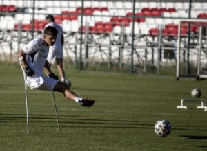 ERZURUM (AA) – YUNUS HOCAOĞLU – Ampute Milli Futbol Takımı