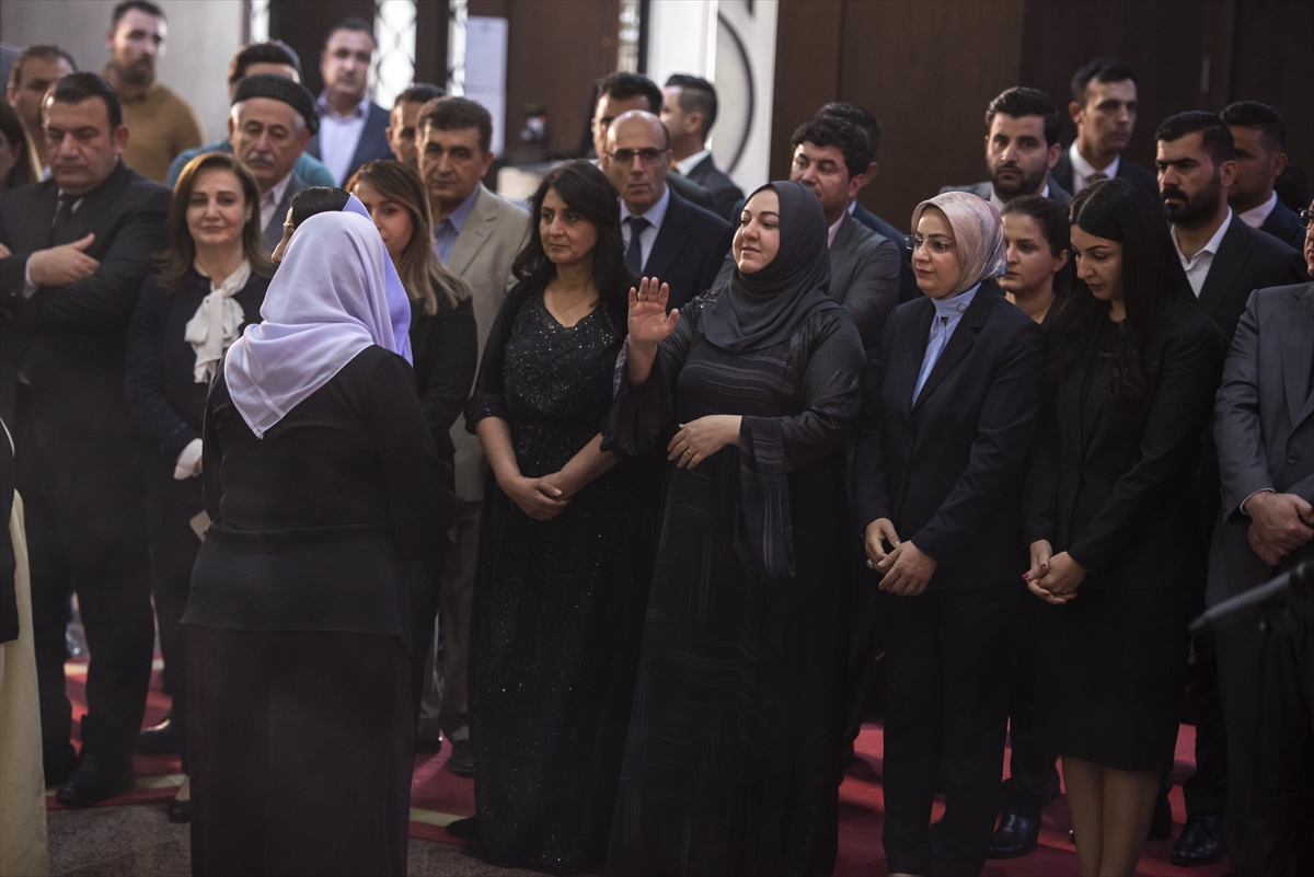 IKBY Meclisinde DEAŞ'ın Sincar'a saldırısının 8. yılı dolayısıyla fotoğraf sergisi