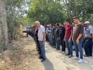 İZMİR (AA) – Tire'de eşi tarafından av tüfeğiyle öldürülen kadının