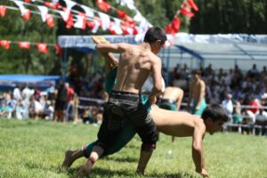 KAHRAMANMARAŞ (AA) – Kahramanmaraş'ta Göksun Belediyesi ve Türkiye Geleneksel Spor