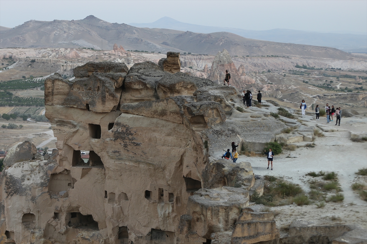 Kapadokya'daki müze ve ören yerlerini 7 ayda 1 milyon 892 bin turist gezdi