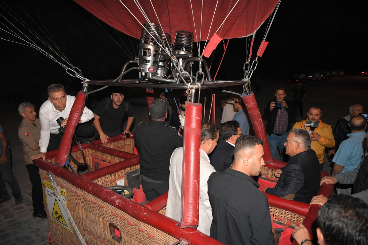 “Kayseri'nin Kapadokyası” Soğanlı Vadisi'nde sıcak hava balonu uçuşları başladı