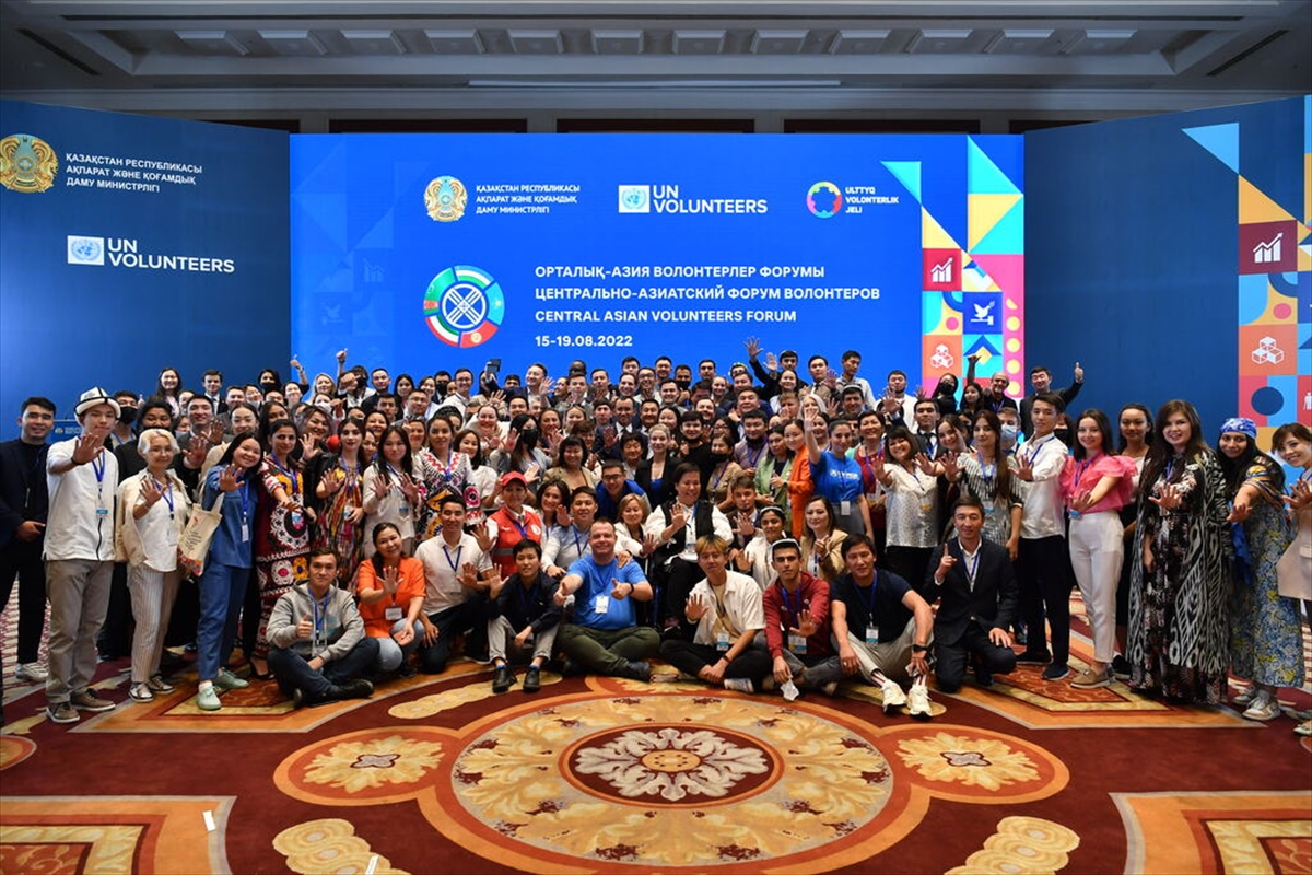 Kazakistan, Orta Asya Gönüllüler Forumu’na ev sahipliği yaptı