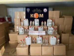 KOCAELİ (AA) – Kocaeli'de düzenlenen operasyonda 4 bin 225 litre
