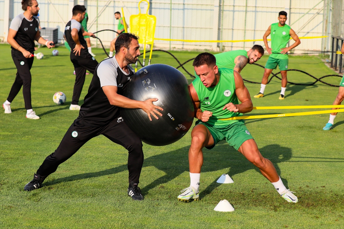 Konyaspor, Vaduz maçının hazırlıklarını sürdürdü