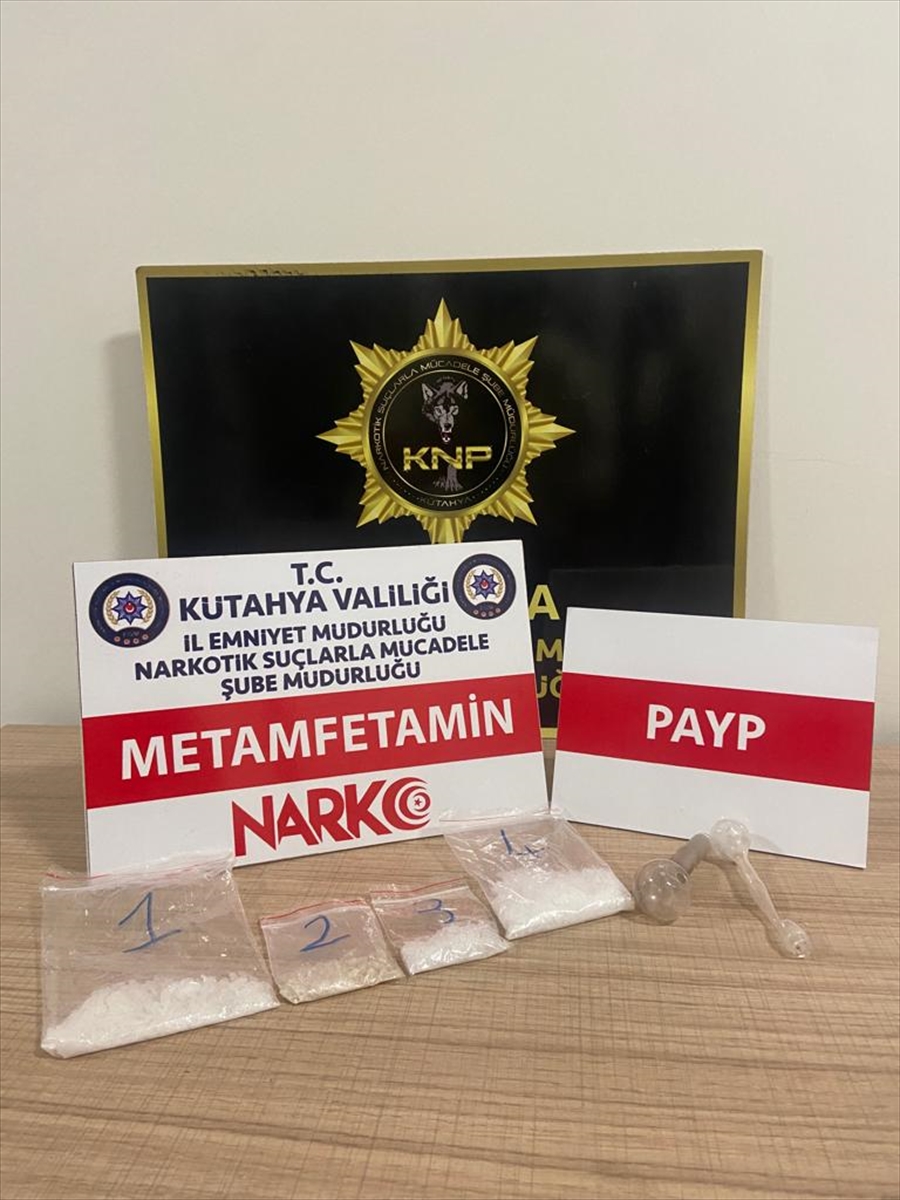 Kütahya'da uyuşturucu operasyonunda 4 kişi tutuklandı
