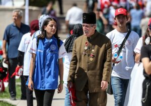 KÜTAHYA (AA) – "Dünyanın en yaşlı gazisi" unvanını taşırken Zonguldak'ın