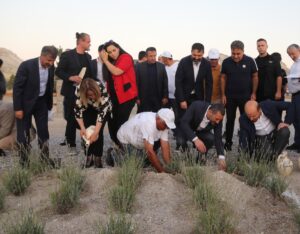 NEVŞEHİR (AA) – Nevşehir'in Avanos ilçesine bağlı Çavuşin köyünde oluşturulan