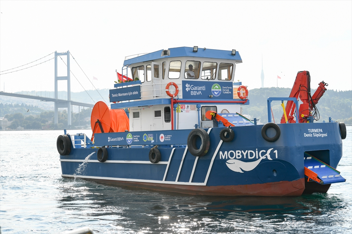 Marmara Denizi'nden toplanan atık miktarı 53 tona ulaştı