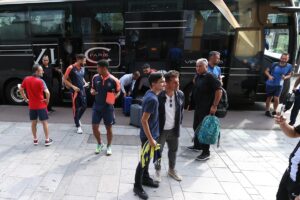 ANTWERPEN (AA) – UEFA Avrupa Konferans Ligi play-off turu rövanş