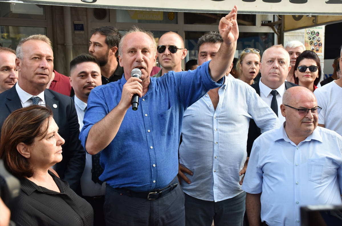 Memleket Partisi Genel Başkanı Muharrem İnce, Bursa'da temaslarda bulundu: