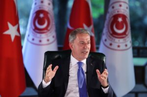 ANKARA (AA) – Milli Savunma Bakanı Hulusi Akar, "Barış ve