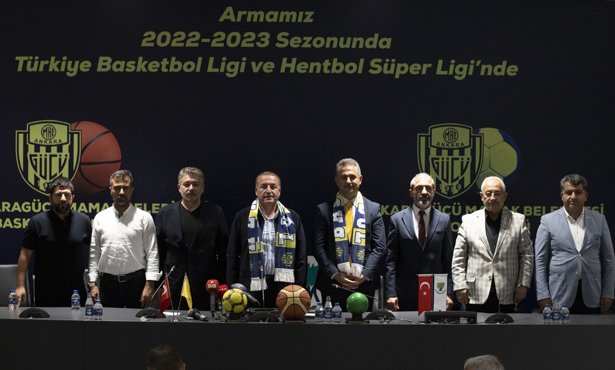 MKE Ankaragücü basketbol ve hentbol liglerinde de yer alacak