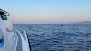 MUĞLA (AA) – Muğla'nın Marmaris ilçesi açıklarında can salları ve