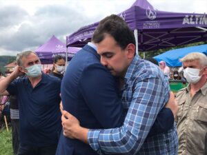 ORDU (AA) – Ordu'da yolcu otobüsü ile otomobilin çarpıştığı kazada