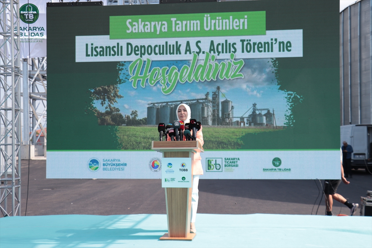 Sakarya'da hububata değer katacak lisanslı depo açıldı