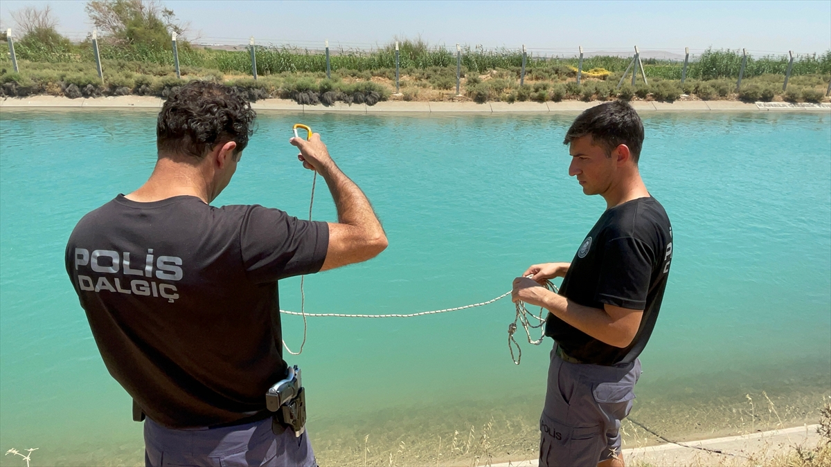 Şanlıurfa'da sulama kanalına düşen çocuk aranıyor