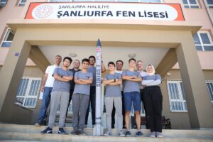 ​​​​​​​ŞANLIURFA (AA) – RAUF MALTAŞ – Şanlıurfa Fen Lisesi öğrencileri,