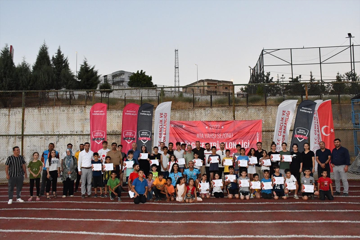 Şırnak’ta TTF Bölgesel Triatlon Ligi’nin birinci etap yarışmaları yapıldı