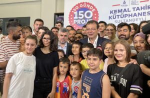 İSTANBUL (AA) – Sultanbeyli'de yapımı tamamlanan Kemal Tahir Kütüphanesi'nin açılışı