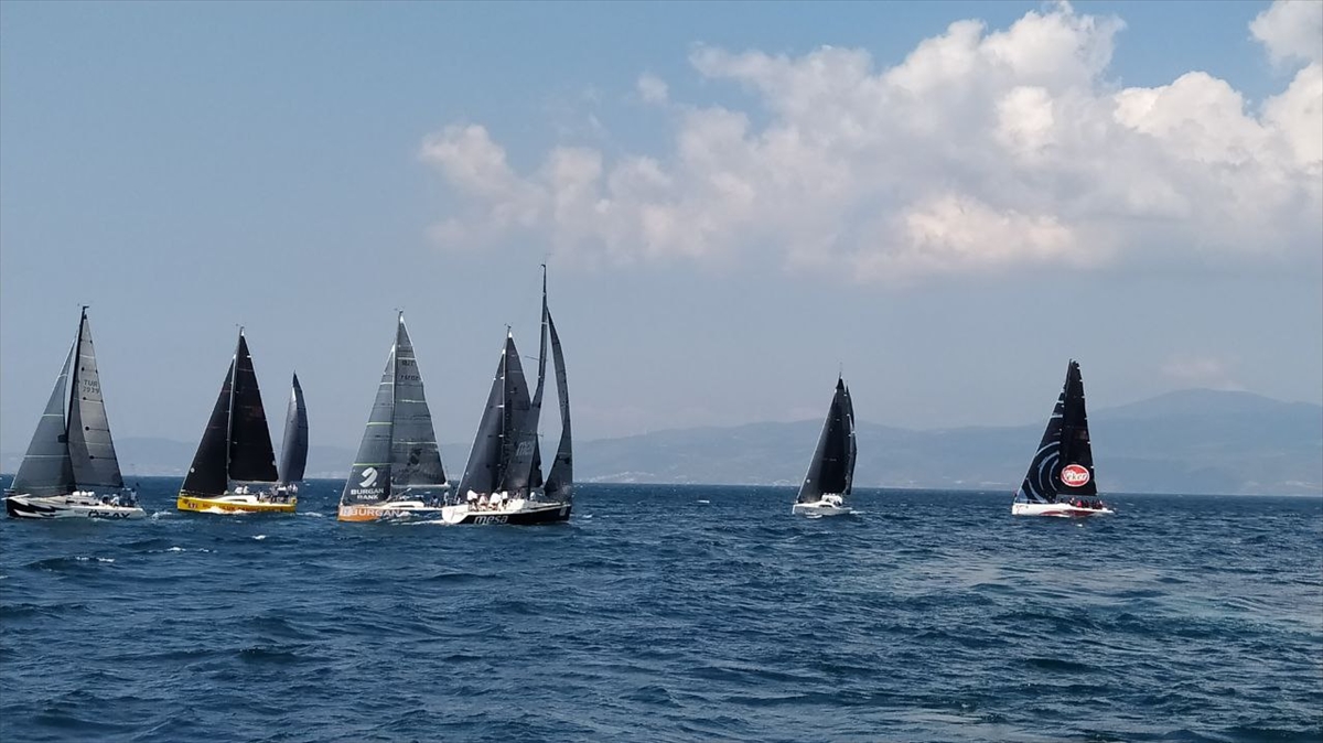 TAYK-Eker Olympos Regatta Yelken Yarışı'nın Tirilye etabı başladı