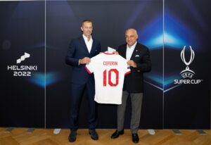 İSTANBUL (AA) – UEFA Süper Kupa mücadelesini izlemek için Finlandiya'ya