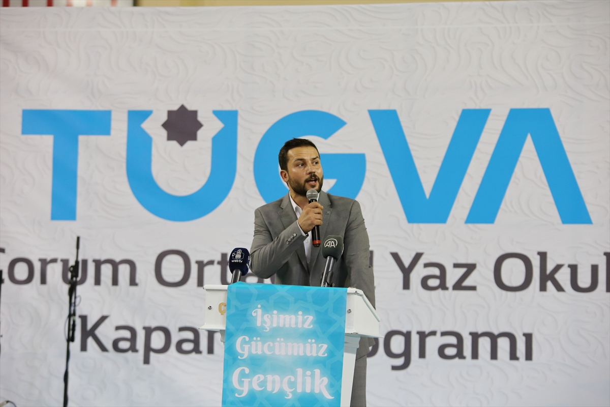 TÜGVA Genel Başkanı Enes Eminoğlu Çorum'da konuştu: