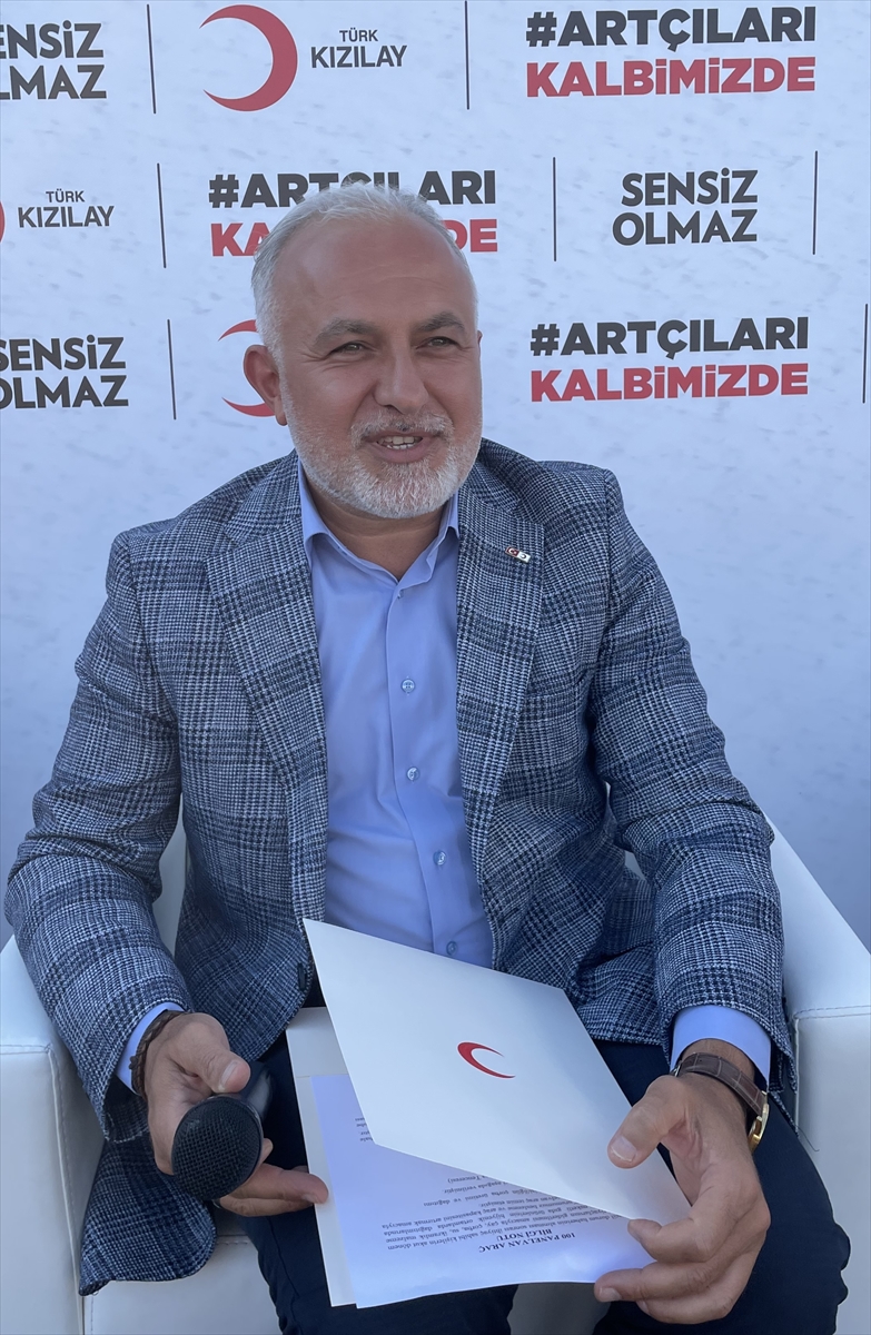 Türk Kızılay Genel Başkanı Kınık, “17 Ağustos'un Artçıları Kalbimizde” programına katıldı: