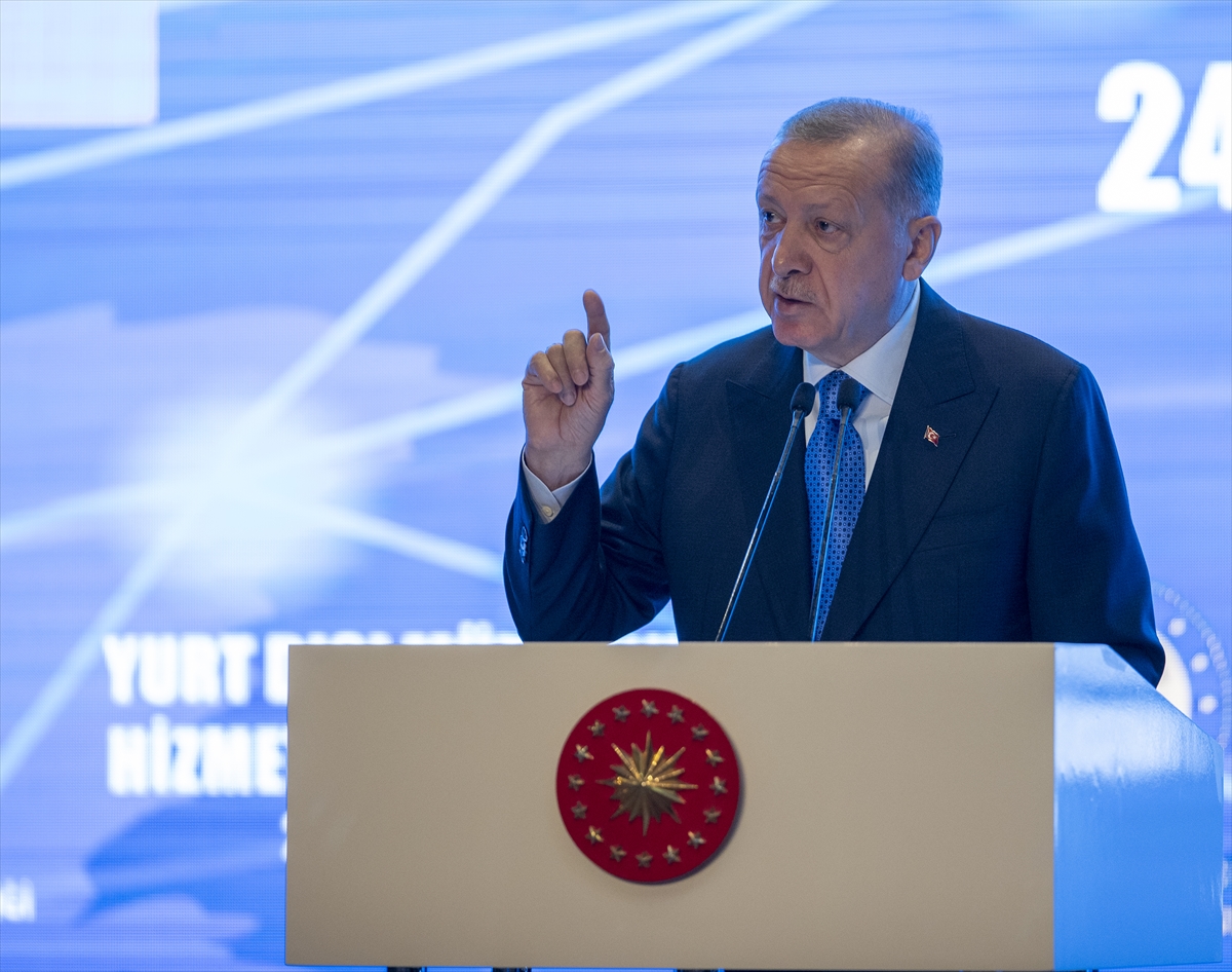 Cumhurbaşkanı Erdoğan, Yurt Dışı Müteahhitlik Hizmetleri Başarı Ödül Töreni'nde konuştu: (1)
