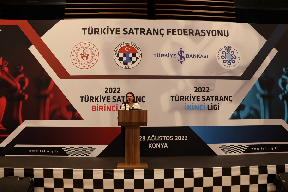 Türkiye Satranç 1. ve 2. lig maçları Konya'da başladı