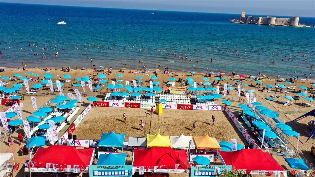 Voleybolda Pro Beach Tour Mersin Etabı başladı