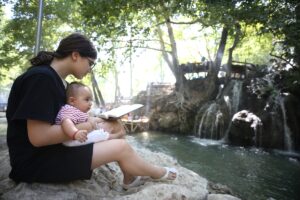 KAHRAMANMARAŞ (AA) – TUNAHAN AKGÜN – Kahramanmaraş'ta sıcak havadan bunalıp