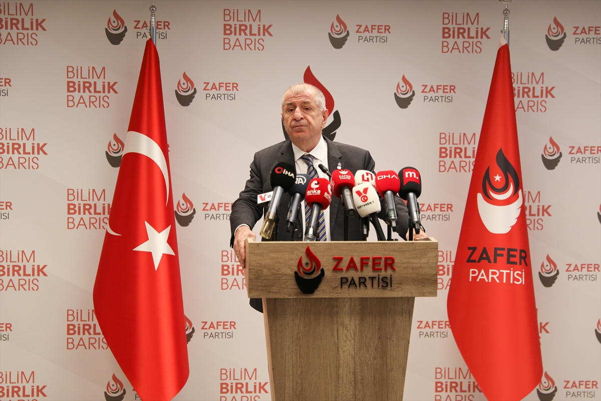 Zafer Partisi Genel Başkanı Özdağ, basın toplantısı düzenledi: