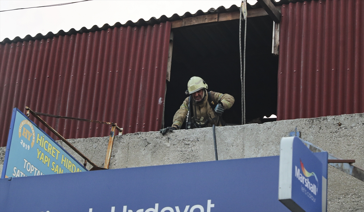 Zeytinburnu'nda aynı dükkanda bir gün arayla ikinci yangın