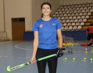 AMASYA (AA) – Amasya'da kampa giren A Milli Kadın Hokey