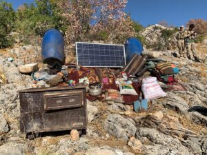 ADIYAMAN (AA) – Adıyaman'da terör örgütü PKK'ya yönelik operasyonda toprağa