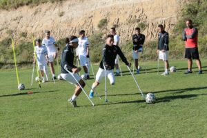 BOLU (AA) – Türkiye'de düzenlenecek 2022 Dünya Kupası'na hazırlanan Ampute