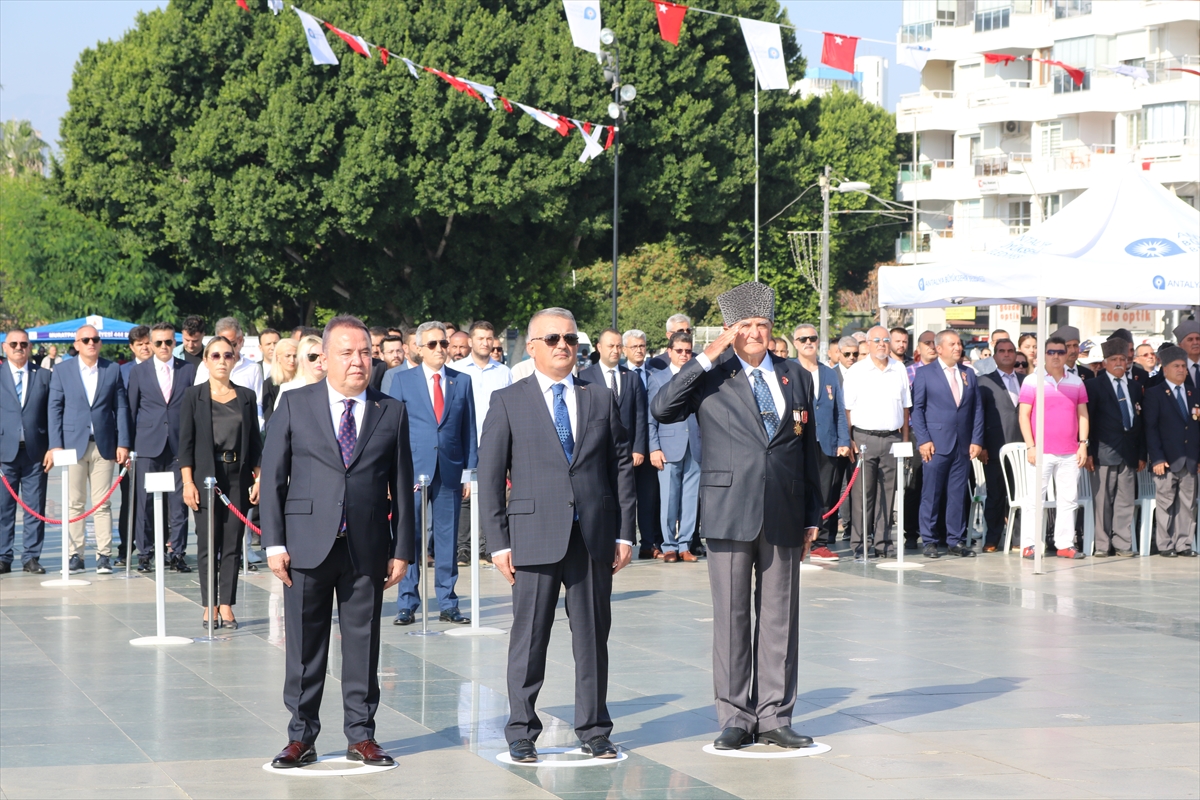 Antalya, Muğla, Isparta ve Burdur'da Gaziler Günü kutlandı