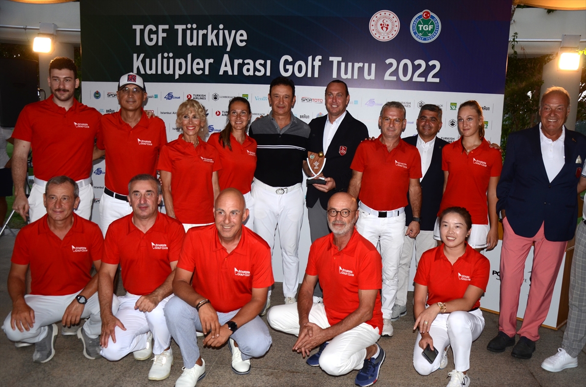 Antalya'da düzenlenen Türkiye Kulüpler Arası Golf Turu'nun finali tamamlandı