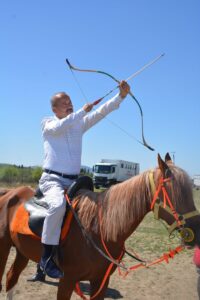 AFYONKARAHİSAR (AA) – Atlı Okçuluk Türkiye Şampiyonası yarı final müsabakalarının