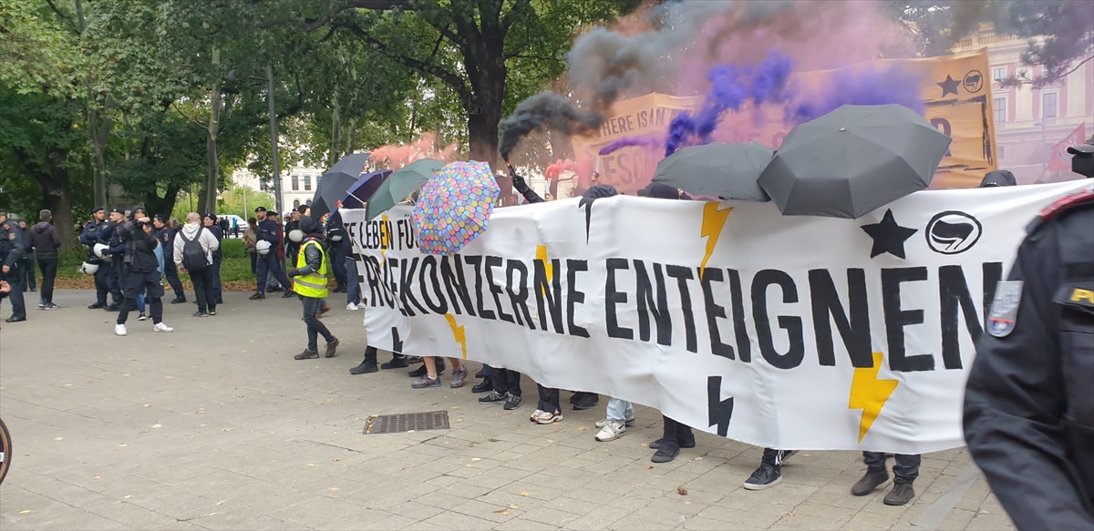 Avusturya'da hayat pahalılığı protesto edildi