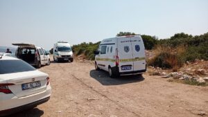 AYDIN (AA) – Aydın'ın Didim ilçesindeki makilik alanda başlarından silahla