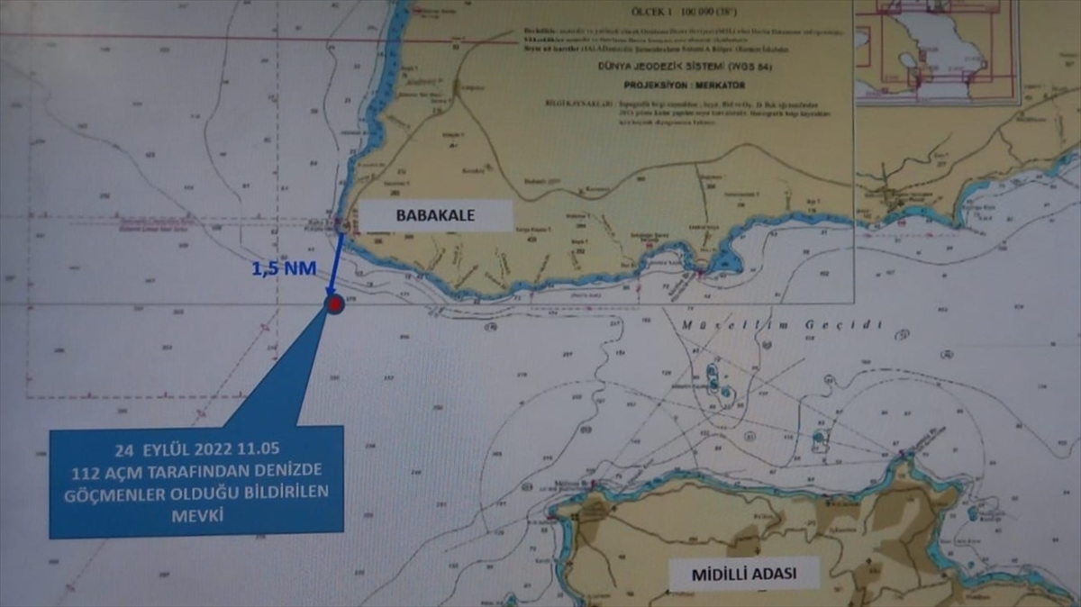 GÜNCELLEME 2 – Ayvacık açıklarında düzensiz göçmenlerin bulunduğu bot battı, 6 kişi öldü